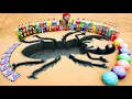 How to make Stag Beetle with Cement, Sprite, Mirinda, 7up, Mtn Dew, Soda, Fanta, Coca Cola \u0026 Mentos