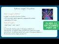 range Function in Python Part 29 Class 11 IP Chapter 3 Theory Practical Easily Explained