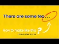 How to Truncate Text in HTML CSS