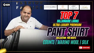 Billionaire Wardrobe Top 7 Super 150s Trouser Giza Cotton Shirt Combos Executive Sets 2026