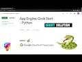 App Engine Qwik Start - Python GSP067 Solution