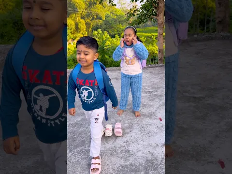 Babu put on Khushi’s slipper 😂😂comedy video #shorts #reels #tranding #viral #shorts l