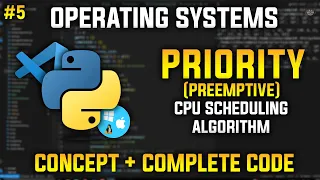 Understanding Priority Preemptive Scheduling with Python Operating Systems