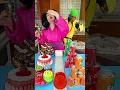 Download Lagu Ice cream challenge! Macaron cake vs soda #Shorts