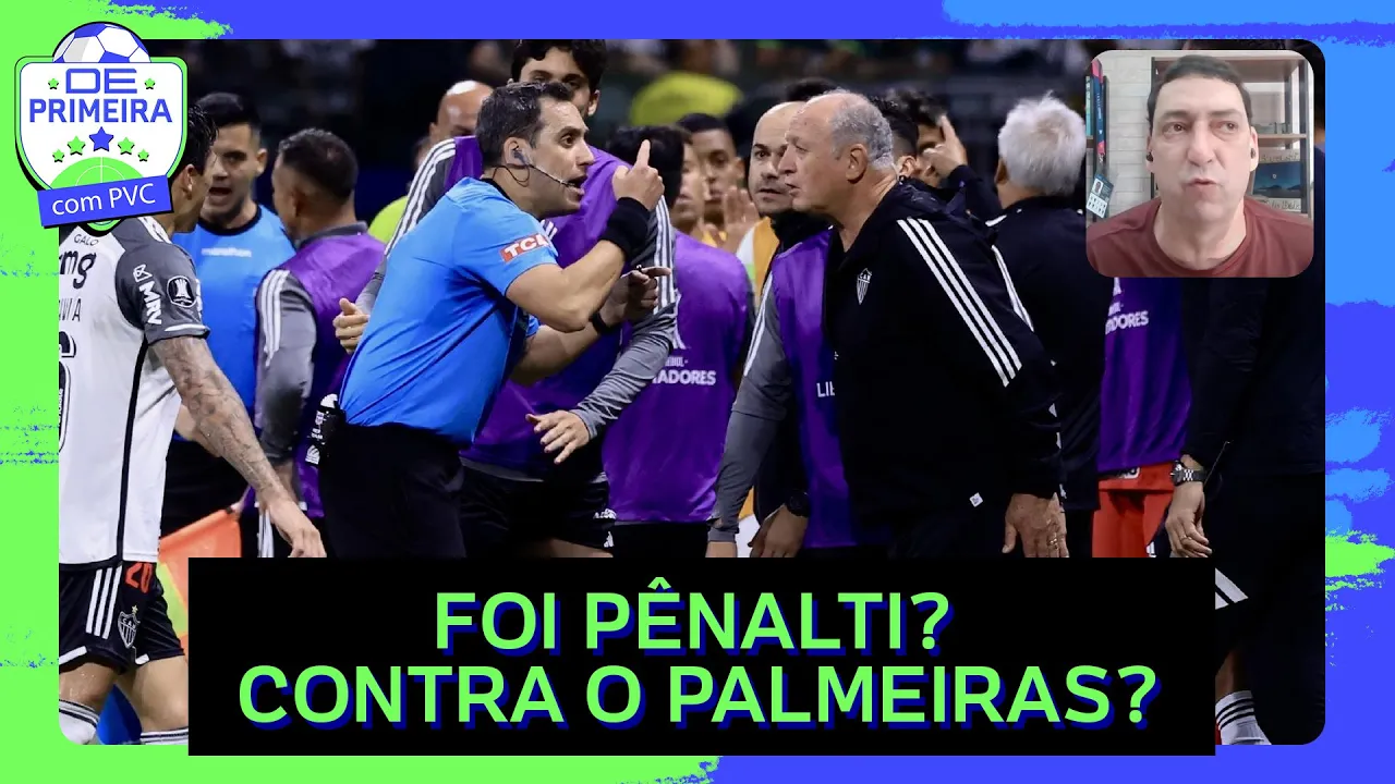 ???? FOI PÊNALTI PARA O GALO CONTRA O PALMEIRAS? OLIMPIA AMEAÇA FLAMENGO NA LIBERTADORES? PVC ANALISA