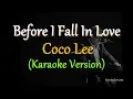 Download Lagu Before I Fall In Love - by Coco Lee (Karaoke Version)