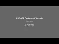 PHP OOP Fundamental - 03 Constructor