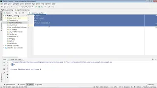Python Tutorial 8 0 - conditional statements equal vs not-equal