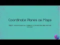 Coordinate Planes as Maps