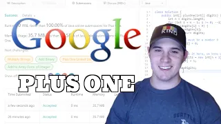 Google Coding Interview Question - Plus One LeetCode