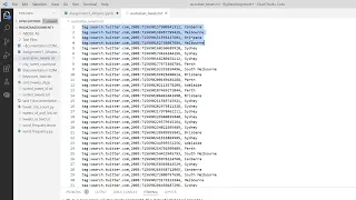 Big Data MQ-AS-1 MongoDB and Python