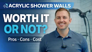 Are Acrylic Shower Walls Worth It Pros Cons Real Cost Breakdown 2026 Guide