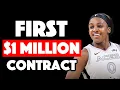 The First Ever Max Contract OVER 1 MILLION Signed as Jackie Young STAYS With The Aces