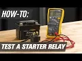 How To Test A Motorcycle ATV UTV Starter Relay