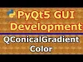 Introduction To PyQt5 QConicalGradient Color