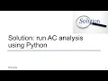 Use Python to run AC analysis in LTspice simulation