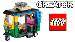 Lego Creator  40469  Tuk Tuk  Speed Build Review