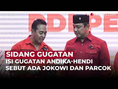 Kubu Andika-Hendi Cabut Gugatan MK soal Sengketa Pilkada Jateng 2024
