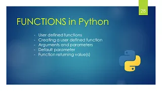 Functions in Python part-2 User Defined functions Unit-1 Class - 12th CBSE Computer Science