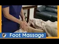 How to do a Foot Massage Massage Therapeutics