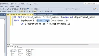 Topic 03 Part 20 - Using OUTER JOINS in SQL