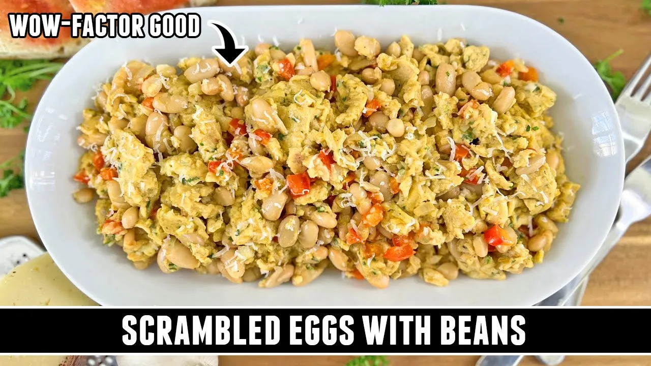 Scrambled Eggs with Beans   The Most UNDERRATED Dish EVER
