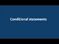 Python for Engineers Module 2 Part 5 Conditional statements