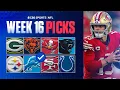 NFL Predictions and Picks For EVERY Week 16 Game 49ers vs Colts Best Bets