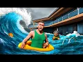 Download Lagu GTA 5 - MEGA Tsunami Destroys LOS SANTOS!