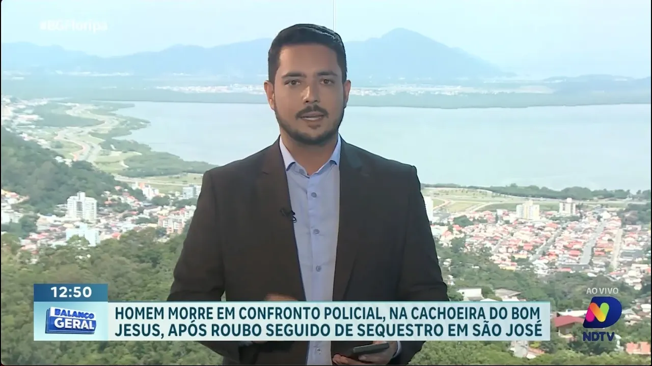 Confronto policial na Cachoeira do Bom Jesus: homem morre após roubo e sequestro em São José