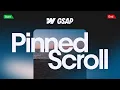 Pinned Scroll Webflow Interactions