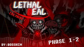Undertale Something New LETHAL DEAL Remake Released Killer Sans Fight Phase 1 2 