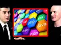 Best programming language Brian Armstrong and Lex Fridman