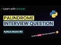 Python Interview Question Python Shorts Learn with Anirudh