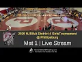 2026 NJSIAA Girls Wrestling District 4 Tournament Mat 1 Consolations