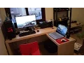 4K Time Lapse Build Ikea MALM Computer desk