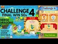 Merge Dragons Challenge 4 Final Win 50s Get Grass Dragon