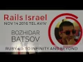 Ruby 4 0 To Infinity and Beyond - Bozhidar Batsov at Rails Israel V