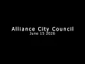 Alliance Ohio City Council June 15 2026