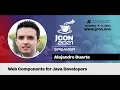 Web Components for Java Developers Alejandro Duarte EN