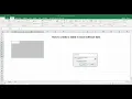 How to create a table in excel without data