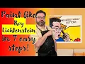 Paint like Roy Lichtenstein in 7 easy steps