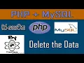 Php Mysql Sinhala By ChamiViews Part 6 - Delete the Data