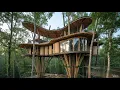Lagu Bamboo Tree House Construction Timelapse | Modular Eco Luxury Build