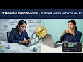 Build HR Forms in 1 minute with Claude AI and Google Apps Script