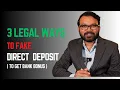 How to LEGALLY cheat Direct Deposit to get bank bonus