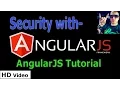 Security with Angular JS by David Mosher angularjs tutorial