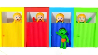 where is hidden the little girl cartoons for kids