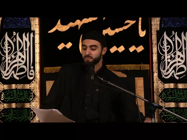⁣Hussaini Majlis - Muharram 1438 - Night 12 - Brother Ahmad Bazzi