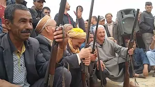 الشيخ العيد والحاج بن عودة بن معزوزة في وعدة سيدي امحمد بن عودة 2023 